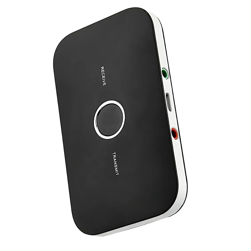 B6 2-in-1 Bluetooth 5.3 Audio Transmitter & Receiver | 3.5mm AUX RCA USB Wireless Adapter for Car, PC, TV, Headphones