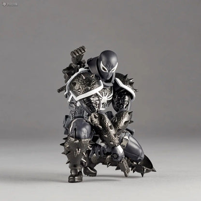 CT White Venom Action Figure – High-Quality KO Model with Accessories, Collectible Figurine Statue Ornament Christmas Gift