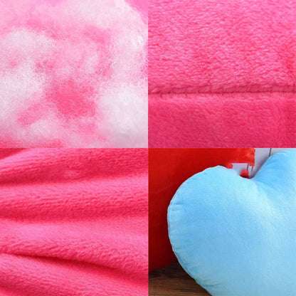 Cute Heart-Shaped Plush Pillow – Soft Sleeping Cushion for Living Room Decor, Valentine’s Day Gifts, Comfortable Sofa Pillow (15/20/30cm)