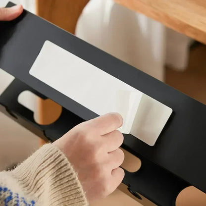 Under-Desk Cable Management Tray with Clamp – Sturdy, Spacious Power Strip and Cord Holder, No Drilling Required