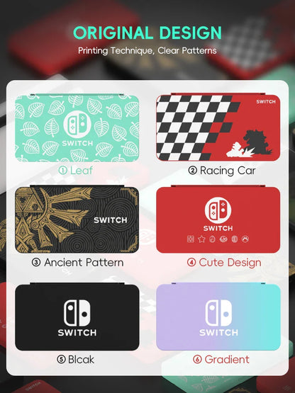 DATA FROG 24-in-1 Game Card Case Holder - Hard Shell Protective Storage Box for Nintendo Switch/Lite/OLED Accessories