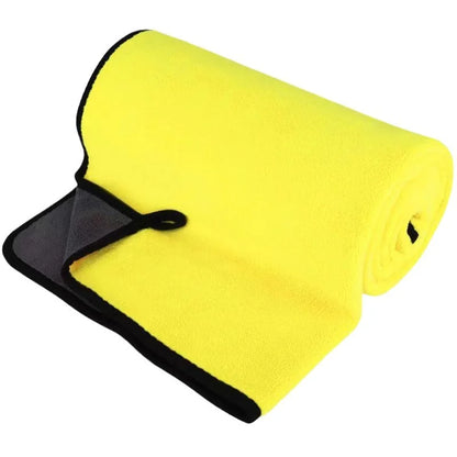 60×160CM Microfiber Car Wash Towel – Drying & Detailing Cloth for Car Care and Cleaning Supplies
