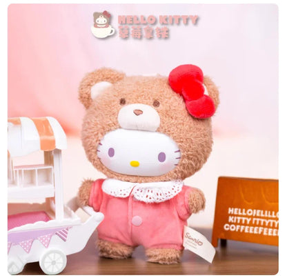 Sanrio British Afternoon Tea Blind Box — V1 V2 V3 Vinyl Doll Pendant, Handmade Decorative Gift Mystery Box