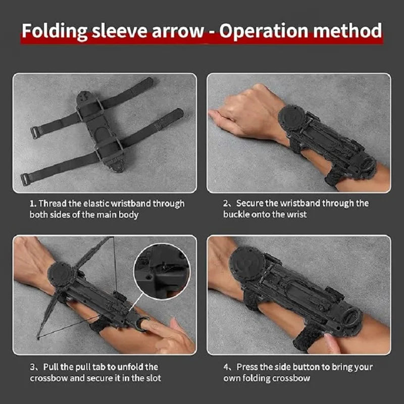 Retractable Hidden Blade Toy - Assassin Sleeve Sword Cosplay Prop for Kids Interactive Games, Parties & Birthday Gifts