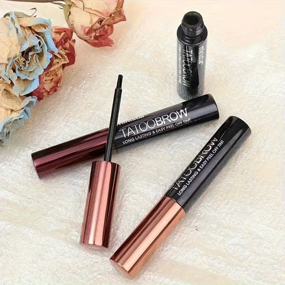 Tattoo Peel Off Eyebrow Gel Tint – Semi-Permanent, Waterproof, Transfer-Proof for Fuller, Defined Brows