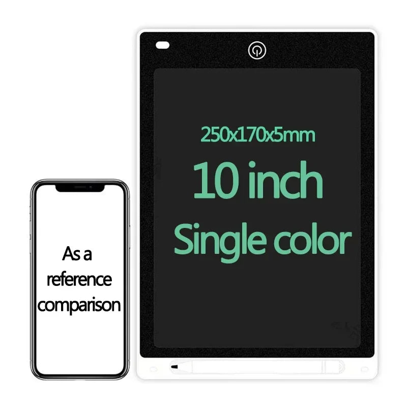 10/12 Inch LCD Writing Tablet - Drawing Board for Kids, Graffiti Sketchpad and Handwriting Blackboard, Magic Toy Gift