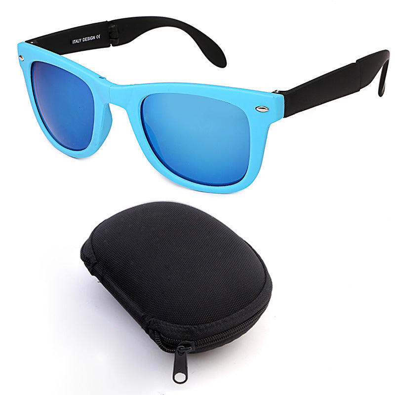 2025 Foldable Square Sunglasses – UV400 Men’s Driving & Women’s Outdoor Sports Cycling Goggles