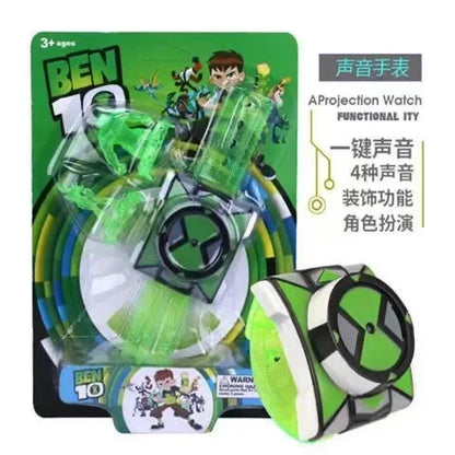 Omnitrix BEN10 Action Figure – Ben Tennyson Projection Watch with Sound & Light, Kids’ Smart Toy Gift