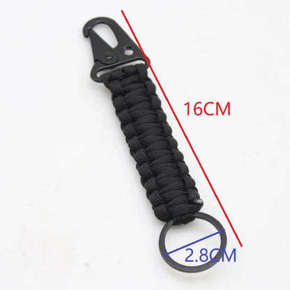 Motor Racing Webbing Wrist Lanyard Keychain – Paracord Rope Hand Strap for Motorcycle, Car Keys, Camping & Outdoor Use