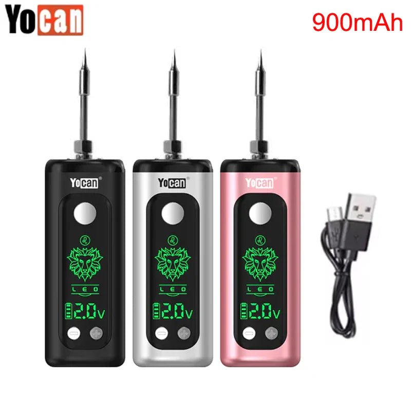 Yocan Kodo Plus Zodiac Edition Electronic Soldering Iron Pen — 900mAh Battery, LED Display, 1.8V-4.2V Voltage Repair Tool