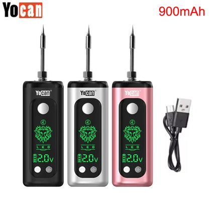 Yocan Kodo Plus Zodiac Edition Electronic Soldering Iron Pen — 900mAh Battery, LED Display, 1.8V-4.2V Voltage Repair Tool