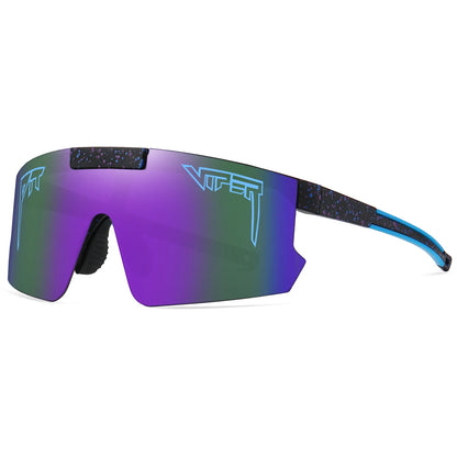 Retro Flip-Up Pit Viper Cycling Sunglasses — UV400 Vintage Steampunk Eyewear for Men & Women