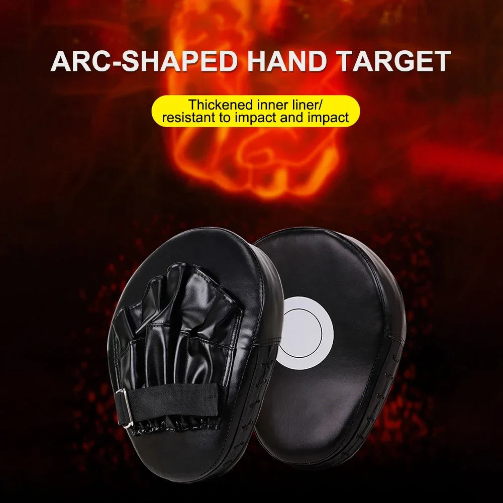 Kickboxing Gloves Pad - PU Leather Punch Target Bag for MMA, Karate, Muay Thai, Sanda & Free Fight Training for Adults & Kids