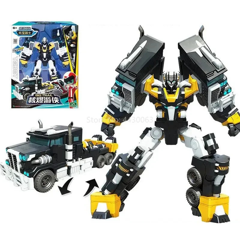 Galaxy Detectives Tobot Transformation Toy – Car to Robot Anime Figure, Korea Cartoon Deformation Tank Gift