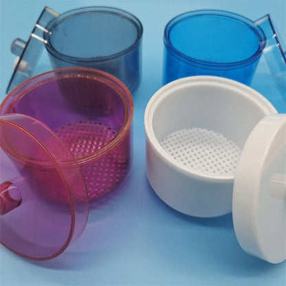 Dental Burs Disinfection Box - Sterilization Tank for Dentist Needle & Dentistry Tools