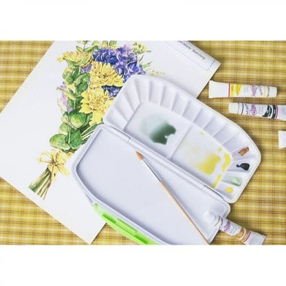 Professional Folding Watercolor Palette — Airtight, Leak-Proof Art Supply for Acrylic & Oil Painting