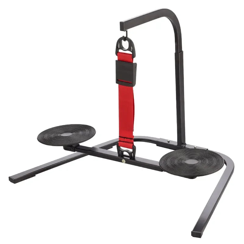Office Under-Desk Foot Rest - Adjustable Anti-Cross-Leg Step Stool for Sedentary Work & Exercise