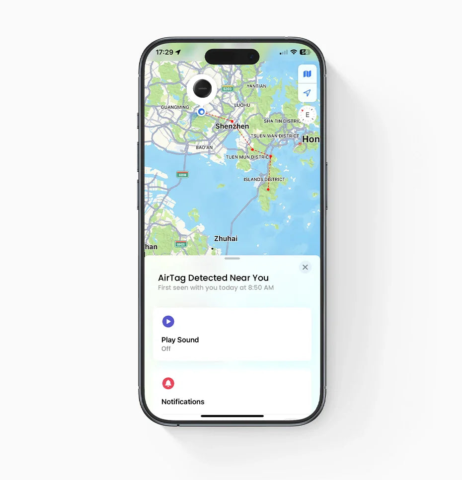 UGREEN SmartTrack Link — Security Smart Tag Bluetooth GPS Tracker for Apple Find My, Earbuds, Luggage MFi Finder iOS