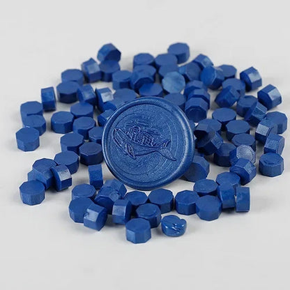 100Pc Retro Sealing Wax Beads – Seal Stamp for Wedding & Birthday Invitations, DIY Scrapbook Decoration & Crafting
