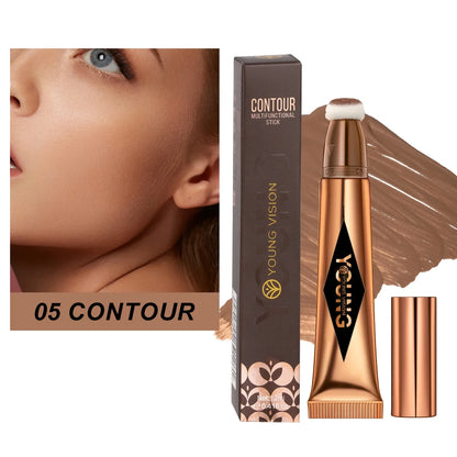 Multifunctional Liquid Blush & Contour Stick – Waterproof, Silky All-in-One Creamy Texture for Face & Eyes