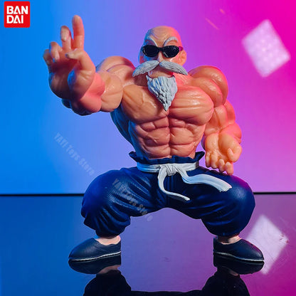 Dragon Ball Master Roshi Action Figure – Muscle Form PVC Anime Collectible Model Toy Gift