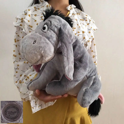 Winnie the Pooh Plush Toy - Cute Pooh Bear, Tigger, Eeyore & Piglet Stuffed Gift Doll for Kids