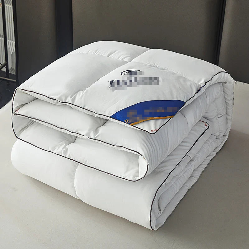 Hotel White Goose Down Duvet – 95% Fill, All-Season Quilt for Summer, Spring, Autumn & Winter