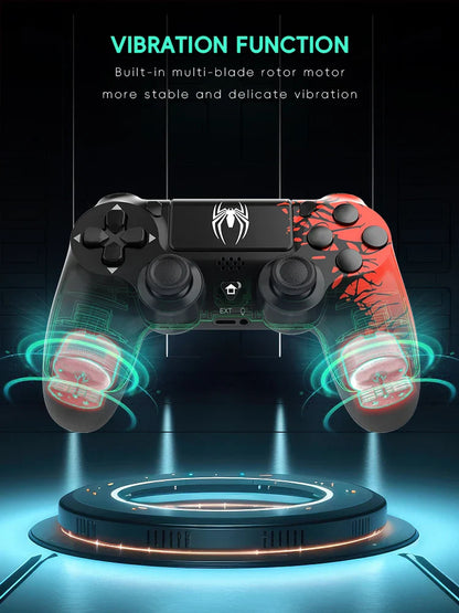 DATA FROG Wireless Bluetooth Game Controller – Spider Gamepad for PS4 Slim/Pro & PC Gaming Joystick