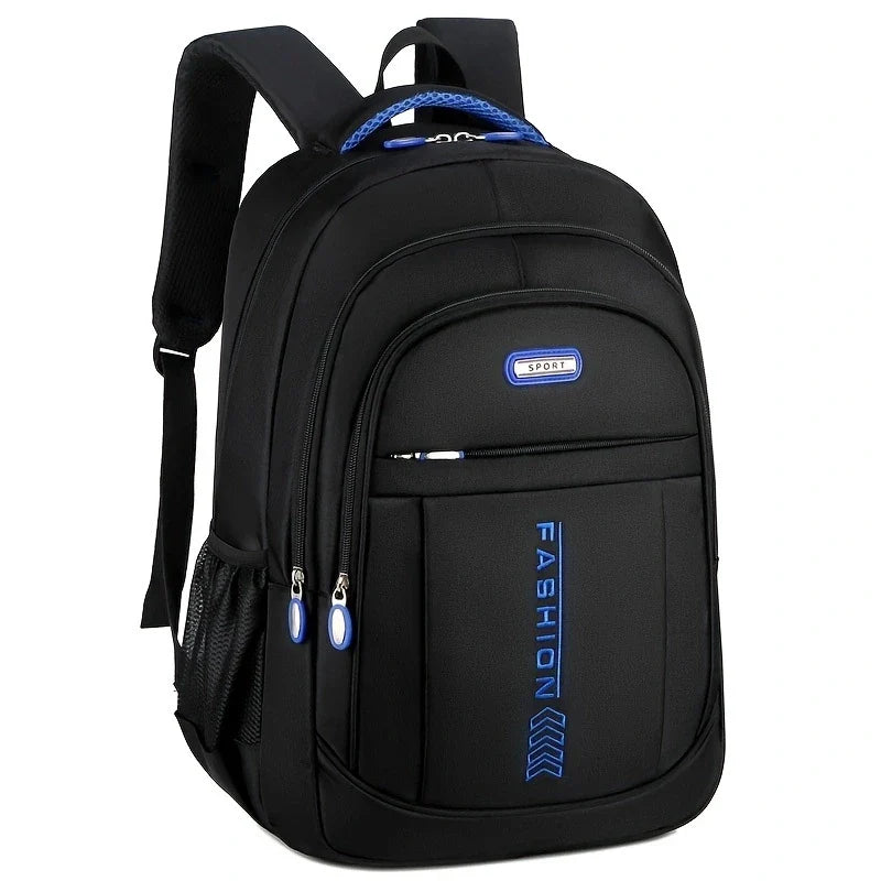 Reinforced Waterproof Large Capacity Bag - School Backpack for College Students, Casual Travel, and Computer Use