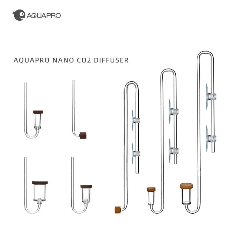 Aquarium CO2 Diffuser – Mini Bubble Counter for Fish Tank, Sprayer Equipment & Terrarium Marine Tools Accessory