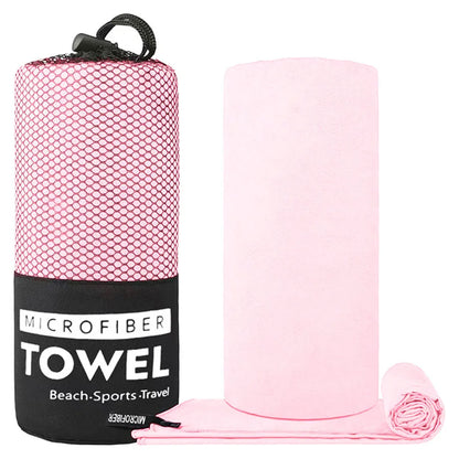 Quick Dry Microfiber Travel Towel – Ultra Absorbent, Super Soft & Compact Sports/Camping Towel for Outdoor Use (1pc)
