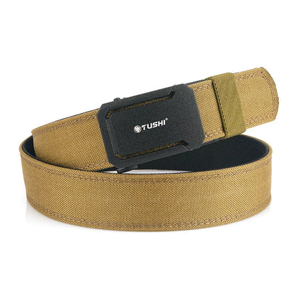 VATLTY Military Belt for Men – Sturdy Nylon with Metal Automatic Buckle, Tactical Police Duty & Outdoor IPSC Accessories