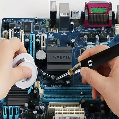 Portable Electric Soldering Iron Kit – 510 Thread Welding Tool Pen with 650/1100mAh Battery and Heat Tips for Electronic Repair