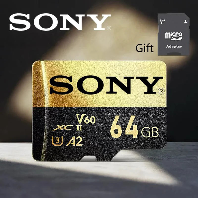 Sony Ultra Micro SD Card – 128GB/256GB/512GB/1TB A2 U3 V30 TF Memory Card for Phone & Computer