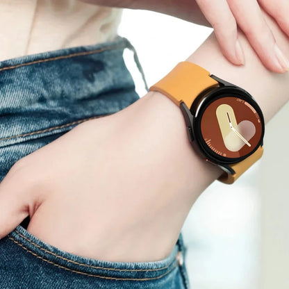 Silicone Replacement Strap for Samsung Galaxy Watch – Sport Bands for Watch 4, 5, 6, 7 (40-47mm)