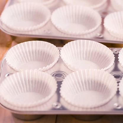100/300PCS Paper Cupcake Liners for Muffins, Desserts, Chocolate Cups & Baking Molds
