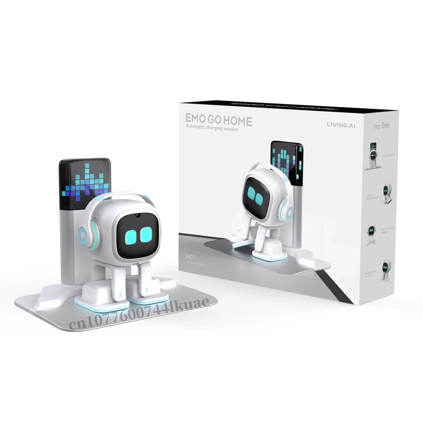 EMO AI Robot Toy – Intelligent Desktop Smart Pet Companion, Electronic Interactive Children’s Educational Gift & Home Decoration