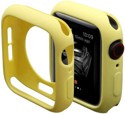 Silicone Protective Case for Apple Watch Series & Ultra - Shockproof Cover for 38mm–49mm Models