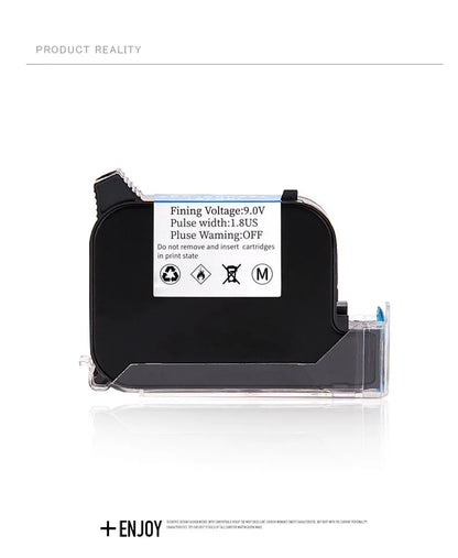 2588 42ML Quick-Dry Ink Cartridge – Black, Red, Blue & Green Universal Ink for 12.7mm Handheld Inkjet Printer