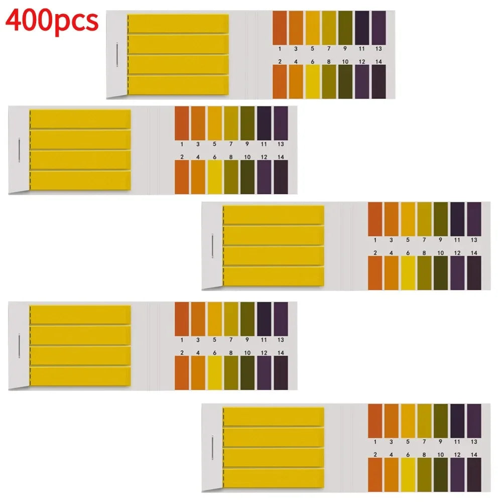 80-800pcs PH Litmus Test Strips — Professional 1-14 Indicator Paper for Water, Cosmetics, Soil Acidity Testing and Measurement