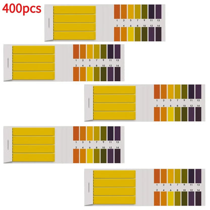 80-800pcs PH Litmus Test Strips — Professional 1-14 Indicator Paper for Water, Cosmetics, Soil Acidity Testing and Measurement