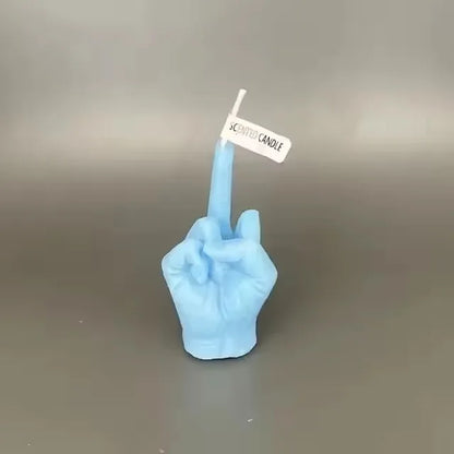 Creative Middle Finger Scented Candle – Funny Quirky Home Decor & Birthday Gift Ornament