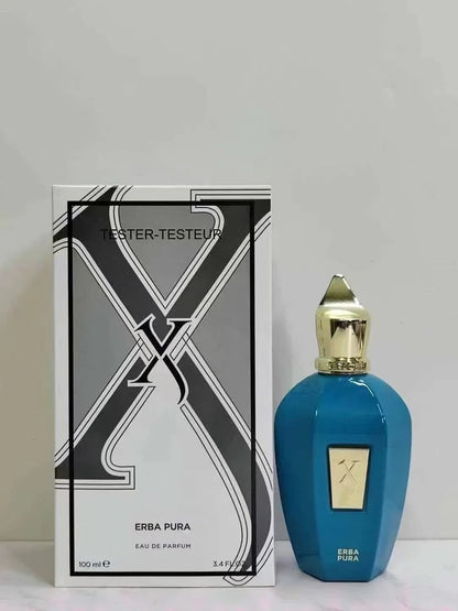 ALEXANDRIA Erba Pura Soprano Designer Glass Bottle – 100ml (3.4 fl.oz) Long-Lasting Unisex EDP Body Mist