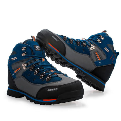 Men's Hiking Shoes - Outdoor Mountain Climbing Sneakers, Top Quality Fashion Casual Snow Boots