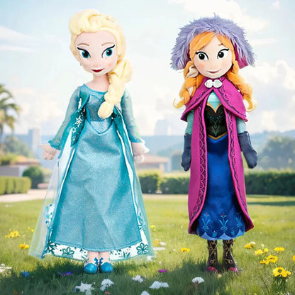 Disney Frozen Elsa, Anna & Friends Plush Toys – Olaf, Sven, Bruni Soft Dolls for Kids Christmas Gifts
