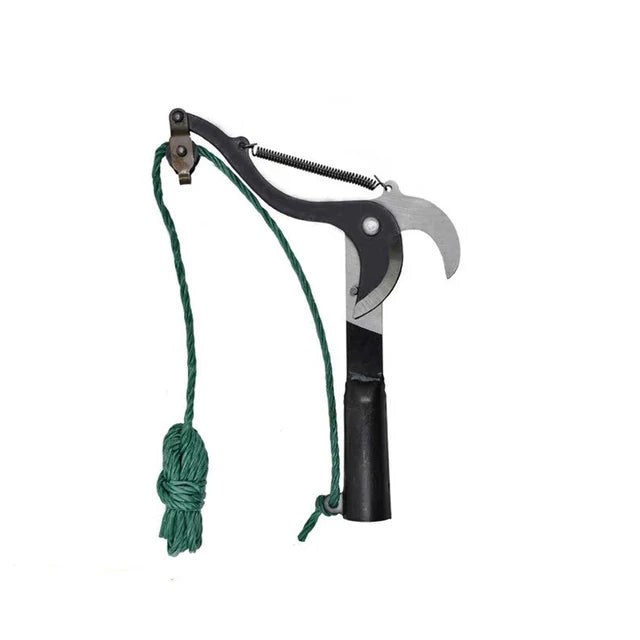 High-Altitude Extendable Lopper & Pruning Saw | Rope-Assisted Tree Branch Cutter for Fruit Trees | Garden Trimmer Tool