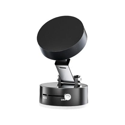 Vacuum Adsorption Magnetic Phone Mount – Double-Sided Hands-Free Magnetic Holder for Car, Gym, Mirror, Smooth Surfaces