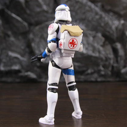 Star Wars 6" Action Figures – 501st Legion ARC & ARF Troopers, Rex, Jesse, Bane, Denal, Tup, Dogma Clone Toy