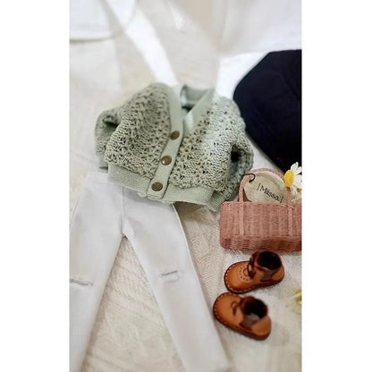 Casual DIY Doll Clothes — Handmade Cute T-Shirt, Vest & Jeans Outfit for Licca OB24/26/27 Dolls