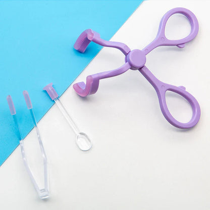 Contact Lens Insertion & Removal Tool Kit Eye-Opening Aid Eyelid Stretcher for Hassle-Free Color Contact Lens Application